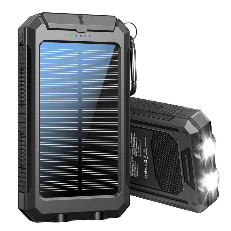 10,000mAh Solar Power Bank
