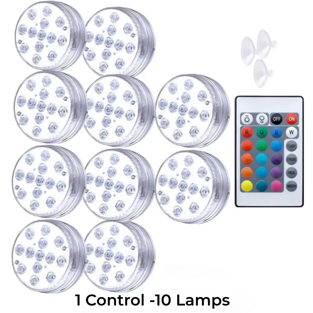 13-LED Submersible Light – Light Up Water, Elevate the Mood