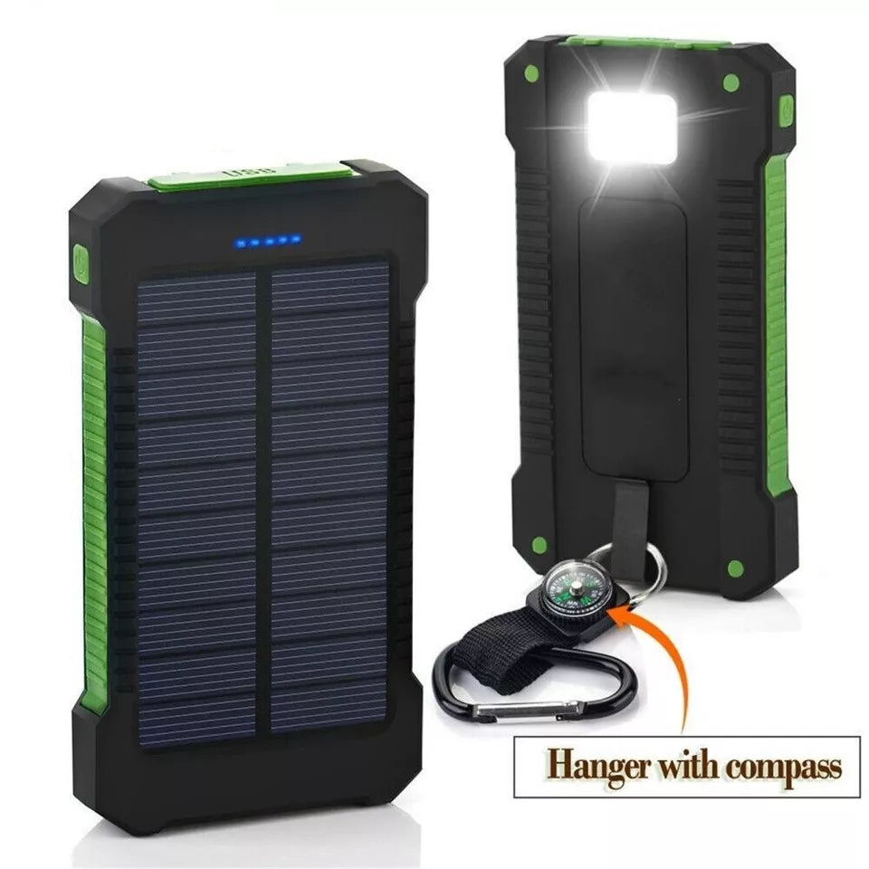 10,000mAh Solar Power Bank